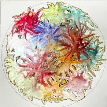 Lotus de lumière sacrée